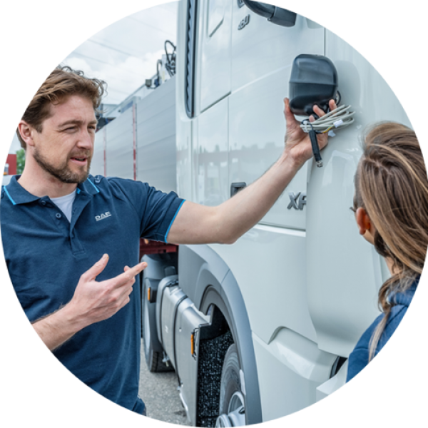 Working for a DAF dealer